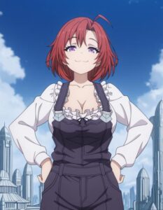 anime characters with red hair